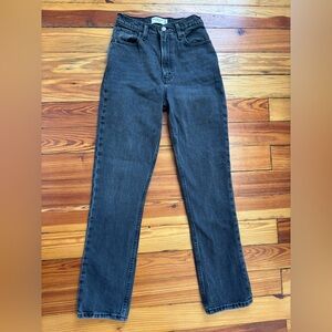 Abercrombie and Fitch The 90s Straight Ultra High Rise